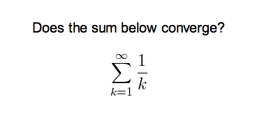 convergence question 2
